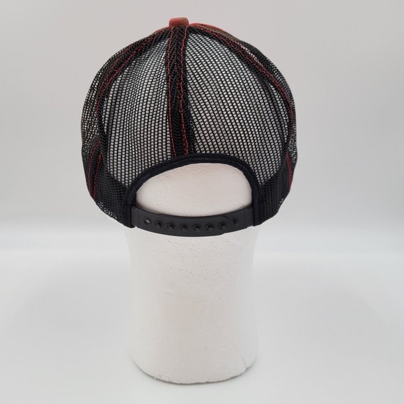 Vintage Nickel Equipment Company Grand Rapids Kalamazoo Red Snapback Hat Cap USA - Picture 6 of 9